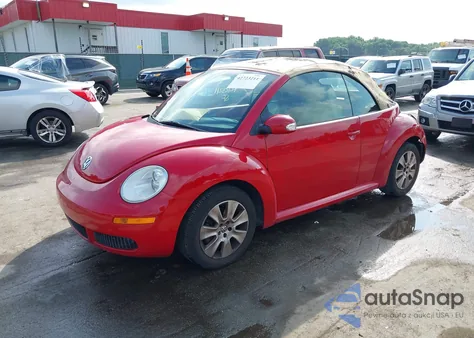 2008 Volkswagen New Beetle S из США, поврежденный, VIN 3VWPF31Y38M401762